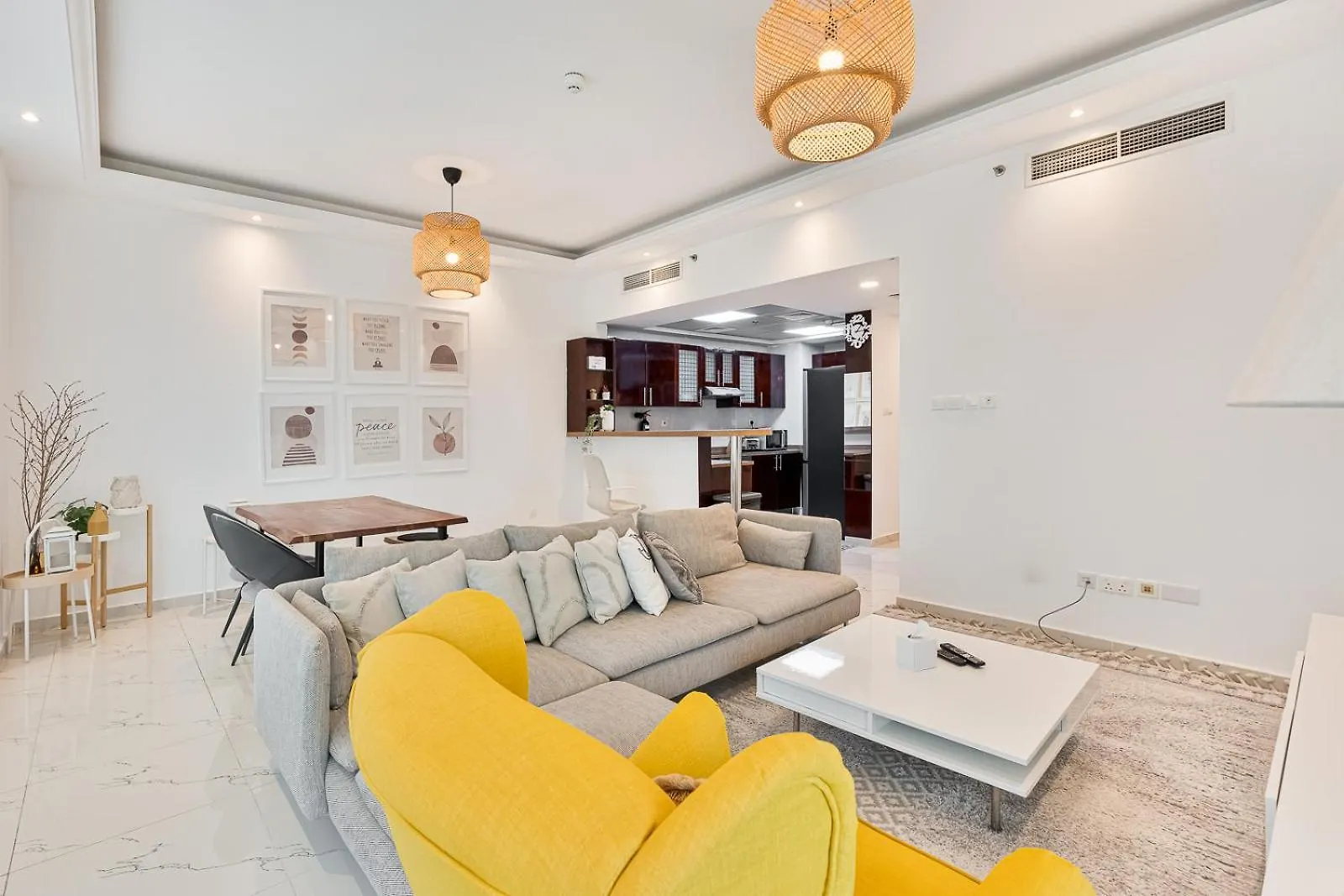 Luxury 2Br Apt With Waterfront Views Dubaj 0*,